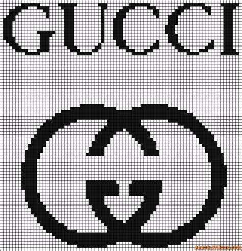 gucci cross stitch pattern|Gucci Cross Stitch Pattern .